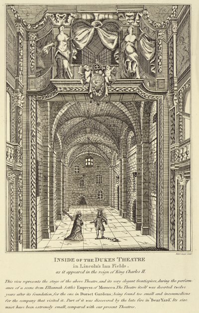 Innenansicht des Dukes Theatre in Lincoln